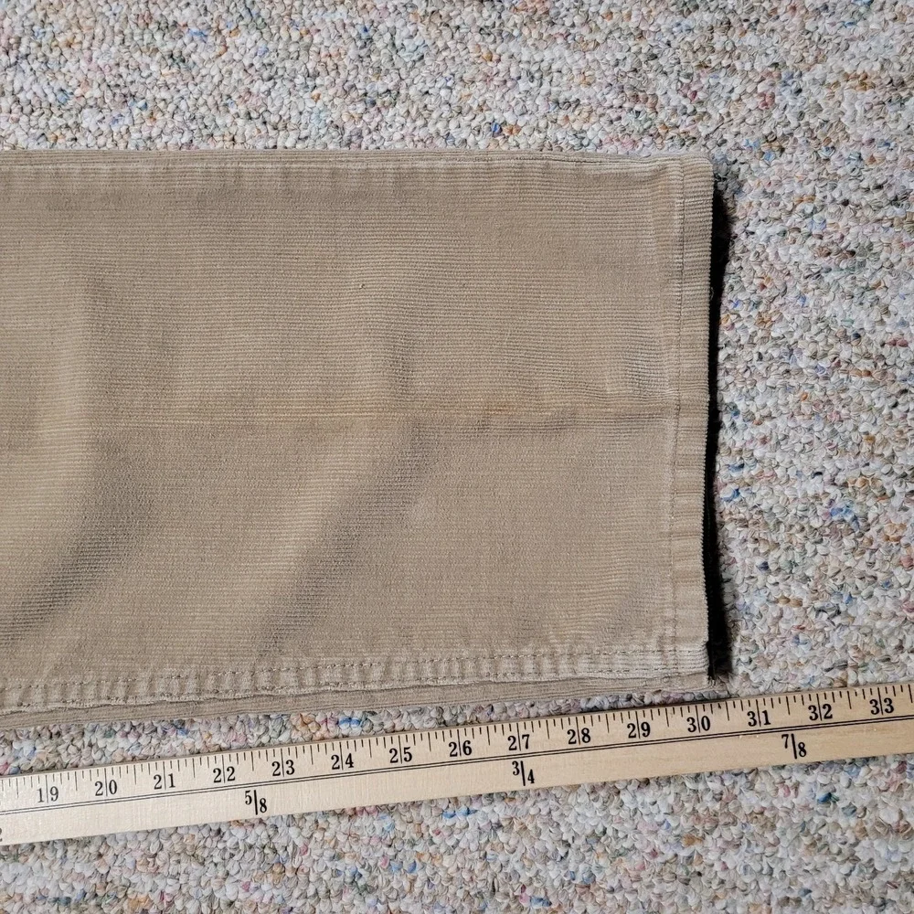 Levis 559 Pants Mens 38x30 Beige Corduroy Baggy Relaxed Fit Straight Leg‎ Y2K